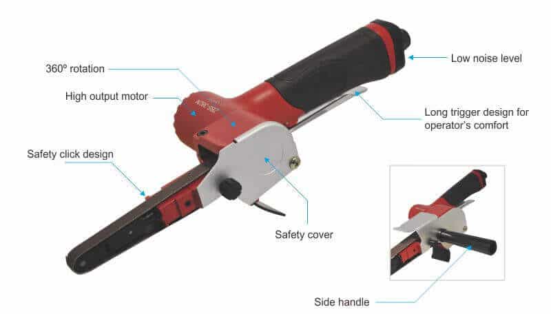 ZBS-385Z3N Air Belt Sander 4 127
