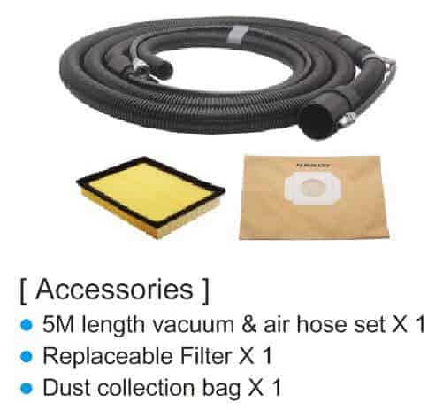zvc5111es industrial vacuum cleaner with rack